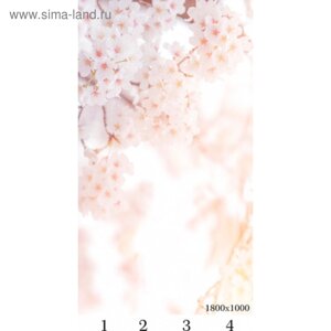 Панель потолочная PANDA Сакура панно 4110 (упаковка 4 шт. 1,8х1 м