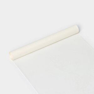 Пергамент силиконизированный Доляна, 28 см10 м, белый, жиростойкий