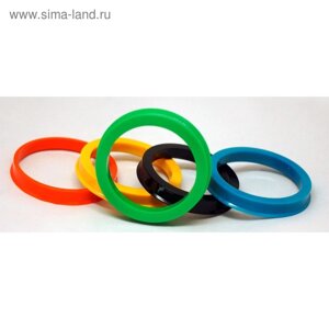Пластиковое центровочное кольцо ЕТК 60,1- 57,1, цвет МИКС