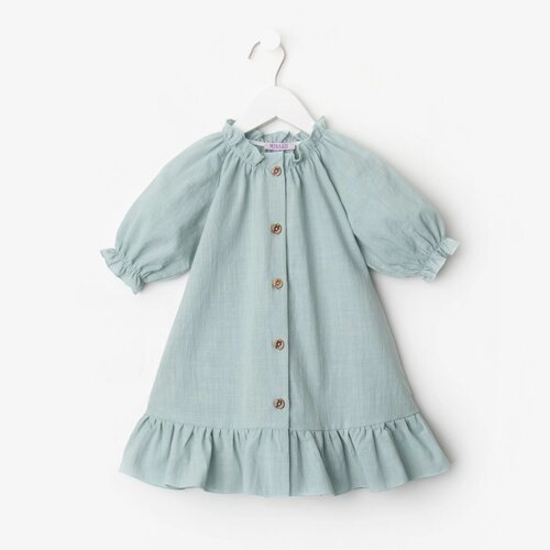 Платье для девочки MINAKU цвет зелёный, рост 92 см