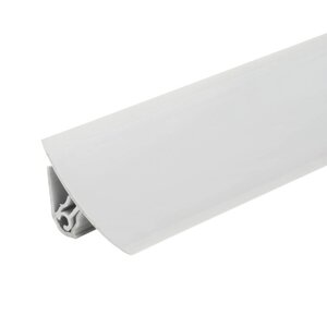 Плинтус для столешниц/ванны двусоставной "Идеал", 25х25х3000 мм, Светло-серый