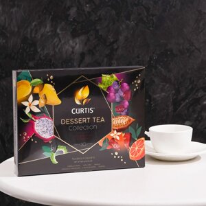 Подарочный набор чая CURTIS "Dessert Tea Collection" ассорти 6 вкусов пакетированный 30 шт