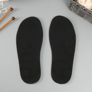 Подошва для вязания обуви "Эва" размер "41", толщина 4 (0,5) мм, черный