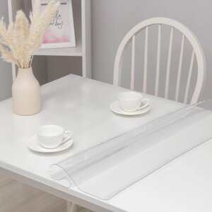 Покрытие на стол Great-Way «Гибкое стекло», толщина 1,2 мм, 60х90 см