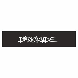 Полоса на лобовое стекло "DARK SIDE", черная, 126 х 27 см