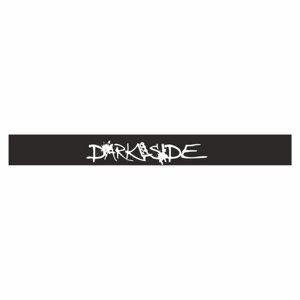 Полоса на лобовое стекло "DARK SIDE", черная, 160 х 17 см