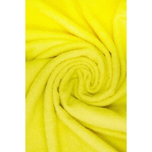 Полотенце махровое, размер 50x85 см, цвет жёлтый