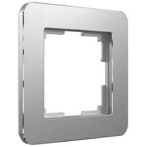 Рамка W0012606, 1 розетка Platinum, алюминий