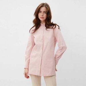 Рубашка женская MINAKU: Casual Collection цвет розовый, р-р 48