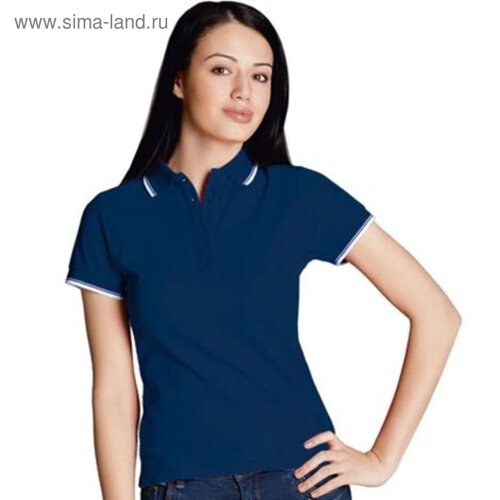 Рубашка женская, размер 42, цвет тёмно-синий