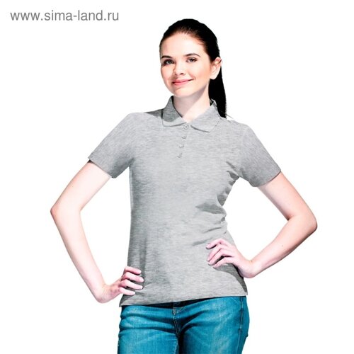 Рубашка женская, размер 44, цвет серый меланж