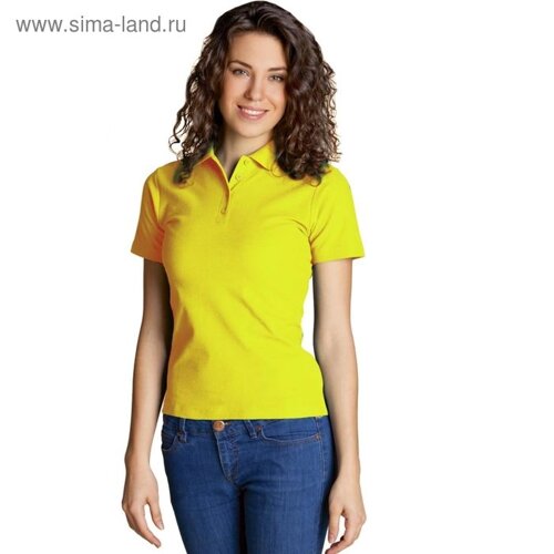 Рубашка женская, размер 46, цвет жёлтый