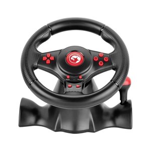 Руль MARVO GT-903, поддержка PS4/PS3/XBOX/android/PC, кабель 2 м