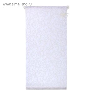 Рулонная штора «Англетер» 160x160 см, цвет белый