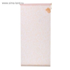 Рулонная штора «Англетер» 50x160 см, цвет персик