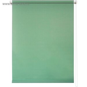 Рулонная штора «Плайн», 180 х 175 см, цвет светло-зелёный