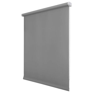 Рулонная штора «Плайн», 180х175 см, цвет графит