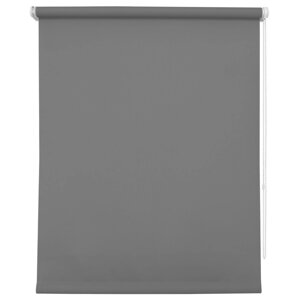 Рулонная штора «Плайн», 52х175 см, цвет графит