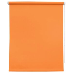 Рулонная штора «Плайн», 72х175 см, цвет оранжевый