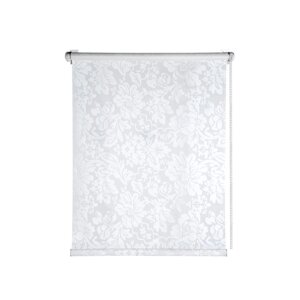 Рулонная штора «Романтика», 160х160 см, цвет белый
