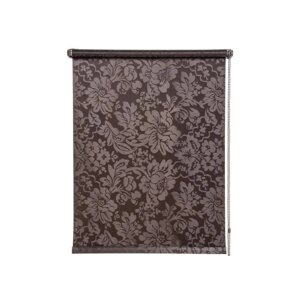 Рулонная штора «Романтика», 220х160 см, цвет шоколад
