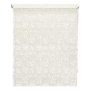 Рулонная штора «Тюильри», 180х175 см, цвет белый