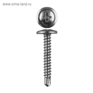 Саморезы ПШМ-С со сверлом для листового металла "ЗУБР", 14х4.2 мм, 40 шт.