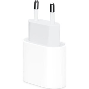 Сетевое зарядное устройство Apple MHJE3ZM/A, USB-C, 20 Вт, 2.2 А, быстрая зарядка, белое