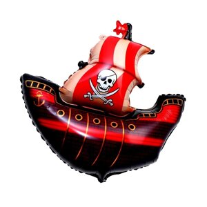 Шар фольгированный 30"Пиратский корабль»