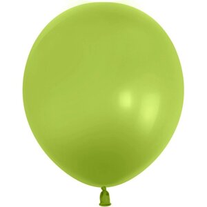 Шар латексный 5", пастель, 100 шт., весенне-зелёный