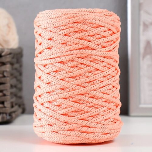 Шнур для вязания 100% полиэфир 3мм 100м/20020гр (26-розовый)