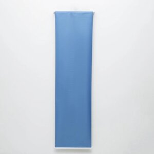 Штора рулонная «Нега», блэкаут, 60180 см, цвет синий