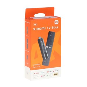 Смарт тв-приставка mi TV stick 4K-EU (X34268), 2 гб, 8 гб, android, wi-fi, BT, HDMI