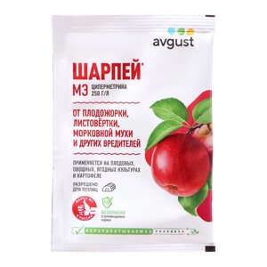 Средство от комплекса вредителей "Август", "Шарпей", ампула в пакете, 1,5 мл