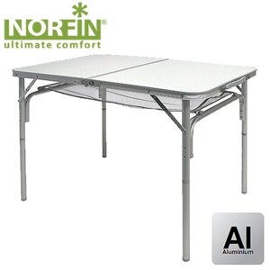 Стол склад. norfin GAULA-M NF alu 90x60