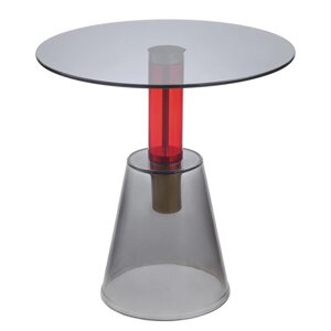 Столик кофейный Amalie, 500500520 мм, цвет серый / красный