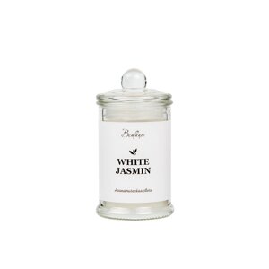 Свеча ароматическая в стекле WHITE JASMINE, 611 см