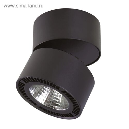 Светильник Forte 40Вт LED 4000K чёрный 12,6x12,6x12,9см