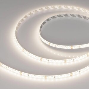Светодиодная лента Arlight 8х2 мм, 5 м, IP65, 2835, 120 LED/м, 14 Вт/м, 24 В, 4000К, свечение белое