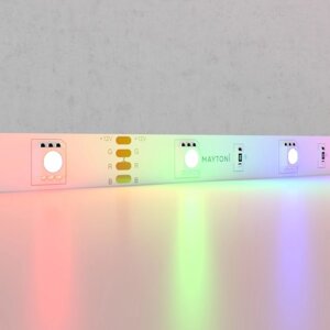 Светодиодная лента Maytoni, 12В, IP20, 5050, 7,2Вт/м, 5 м, свечение RGB