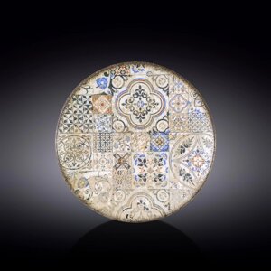 Тарелка круглая Wilmax England Vintage Mosaic, d=25 см