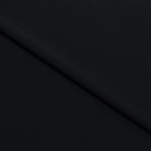 Ткань костюмная Ruby Fine Twill бистрейч, ширина 140 см, цвет чёрный