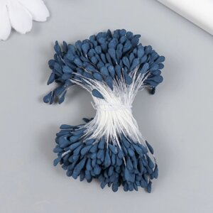 Тычинки для цветов "Серо-синий" набор 360 шт длина 6 см