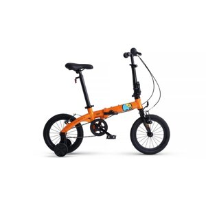Велосипед 14 Maxiscoo S007 Стандарт, цвет Оранжевый