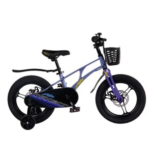 Велосипед 16 Maxiscoo AIR Pro, цвет Синий карбон