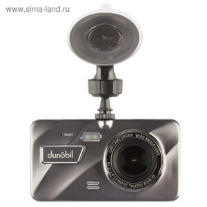 Видеорегистратор Dunobil Eclipse Duo, две камеры, 4", обзор 160°2304x1296