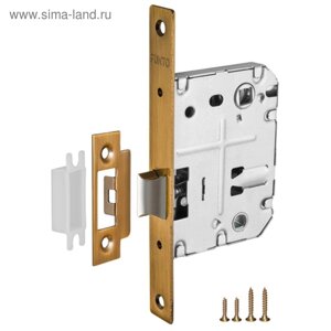 Защелка врезная Punto L72-50 CFB, цвет кофе глянец