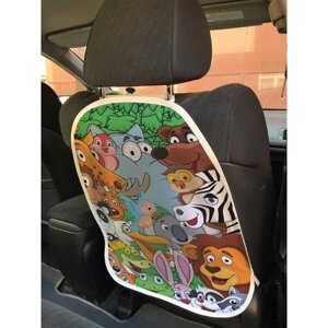 Защитная накидка на спинку сиденья автомобиля «Веселье в Африке»