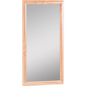 Зеркало Домино Sansa, МДФ профиль, бук, размер 1200х600 мм