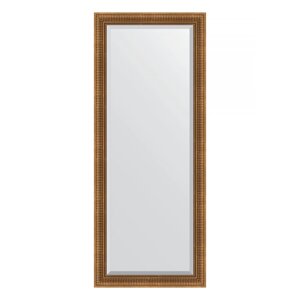Зеркало напольное с фацетом в багетной раме, бронзовый акведук 93 мм, 82x202 см